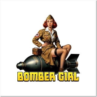 BOMBERGIRL Posters and Art